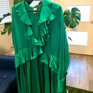 Flowy Maxi Dress w/ Ruffles